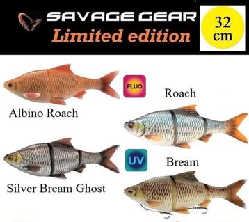 NEW Savage Gear 4D Line Thru Roach 32 cm in 11 Varianten