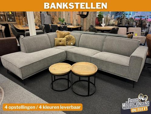 Bankstellen | Afgeprijsd | Opruiming | Direct meenemen, Huis en Inrichting, Banken | Sofa's en Chaises Longues, Zo goed als nieuw