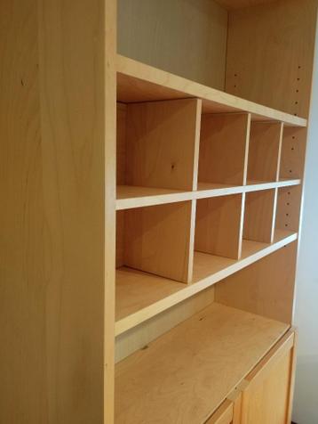 BILLY Ikea kast berken | los bovendeel | deuren | plankinzet - afbeelding 5 BILLY Ikea kast berken | los bovendeel | deuren | plankinzet - afbeelding 5