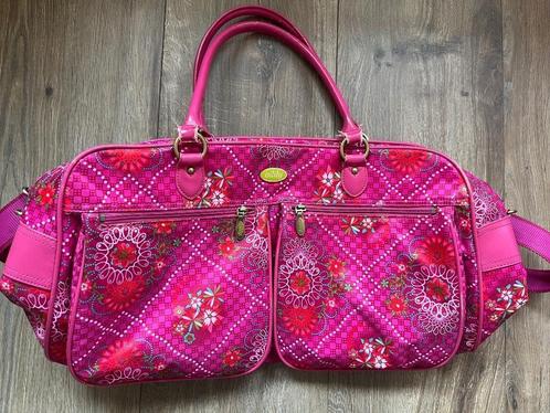 Oilily (weekend)tas roze/print, Sieraden, Tassen en Uiterlijk, Tassen | Damestassen, Gebruikt, Overige typen, Roze, Ophalen of Verzenden