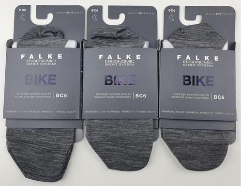 FALKE Fietssokken BC6 Pro Short Biking sokken 3 paar 39 - 41, Kleding | Heren, Sokken en Kousen, Nieuw, Maat 39 t/m 42, Wit, Ophalen of Verzenden