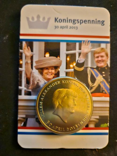 Coincard Koningspenning 30 April 2013 Incl. Verzending T&T c, Postzegels en Munten, Munten | Nederland, Overige waardes, Koningin Wilhelmina