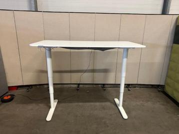 Ikea Elektrisch zit-sta bureau / tafel 160x80xH65-126 cm,2st