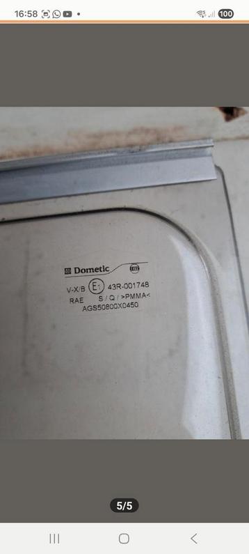 Ramen caravan camper 2stuks