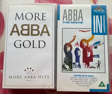 ABBA The Movie en More ABBA Gold (VHS)