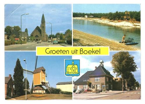 38290	Boekel	Gelopen met postzegel, Verzamelen, Ansichtkaarten | Nederland, Gelopen, Noord-Brabant, Ophalen of Verzenden