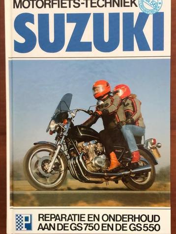 Suzuki GS550 GS750 1976-1982 Motorfietstechniek **NIEUW & NL