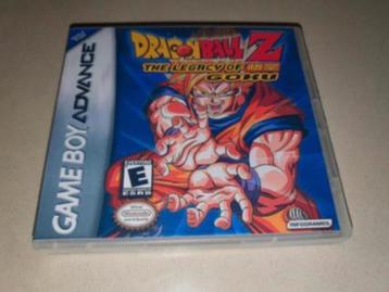 DBZ The Legacy of Goku Game Boy Advance GBA Game Case