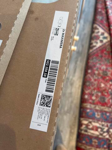 Ikea Maximera glazen zijstukken voor lade - Nieuw in verpakk - afbeelding 2 Ikea Maximera glazen zijstukken voor lade - Nieuw in verpakk - afbeelding 2