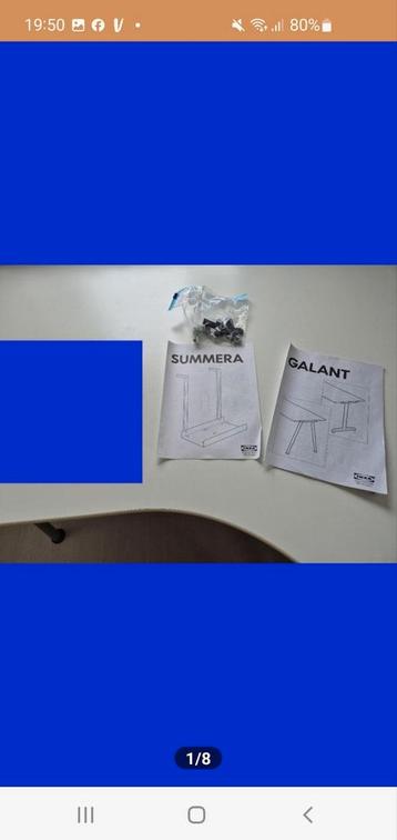 Galant bureau wit ikea met hoekbureau met 2 uitbreidingen - afbeelding 6 Galant bureau wit ikea met hoekbureau met 2 uitbreidingen - afbeelding 6