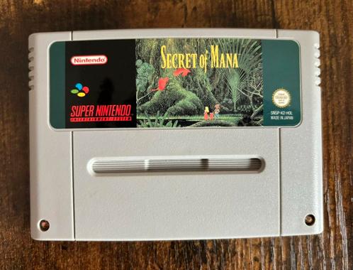 Secret of Mana - SNES Cartridge (getest), Spelcomputers en Games, Games | Nintendo Super NES, Gebruikt, Role Playing Game (Rpg)