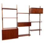 Vintage Poul Cadovius Royal System wandsysteem wall unit