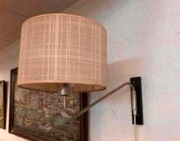 Lamp Vintage Hala Anvia wandlamp jaren 60.