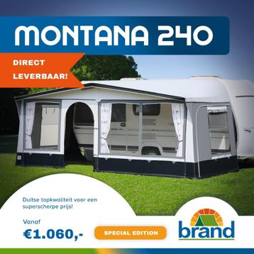 Brand voortent Montana 240 (Special Edition)