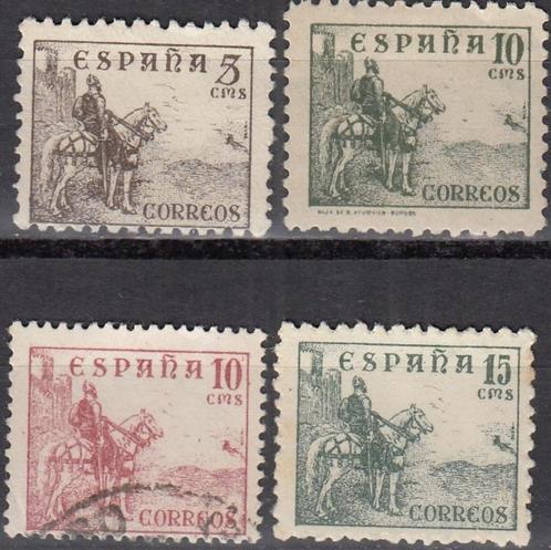 Spanje -SP1.07- 1936-1939 - Ridder, Postzegels en Munten, Postzegels | Europa | Spanje, Gestempeld, Verzenden
