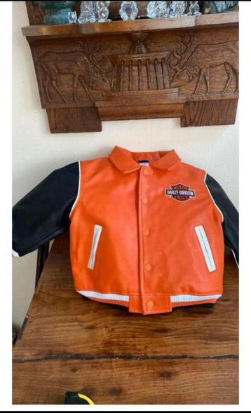 Nieuw stoer Harley Davidson kinder jasje voor rond 2 jaar