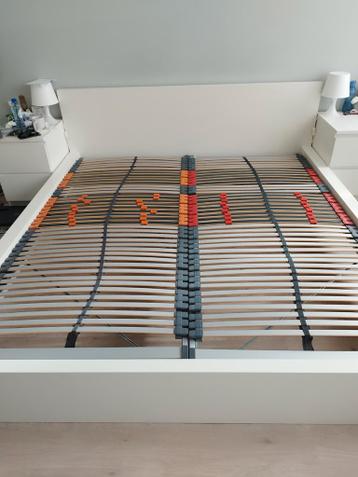 Twee persoons bed MALM van Ikea - afbeelding 2 Twee persoons bed MALM van Ikea - afbeelding 2