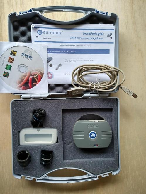 Microscoopcamera Euromex CMEX USB-2, Audio, Tv en Foto, Optische apparatuur | Microscopen, Zo goed als nieuw, Onderdelen of Toebehoren
