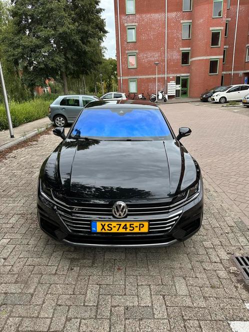 Volkswagen Arteon 2.0 TSI 190pk 7-DSG 2018 Zwart, Auto's, Volkswagen, Particulier, Arteon, ABS, Adaptieve lichten, Adaptive Cruise Control