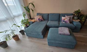 IKEA KIVIK 3-zitsbank met chaise longue + Hocker - afbeelding 2 IKEA KIVIK 3-zitsbank met chaise longue + Hocker - afbeelding 2