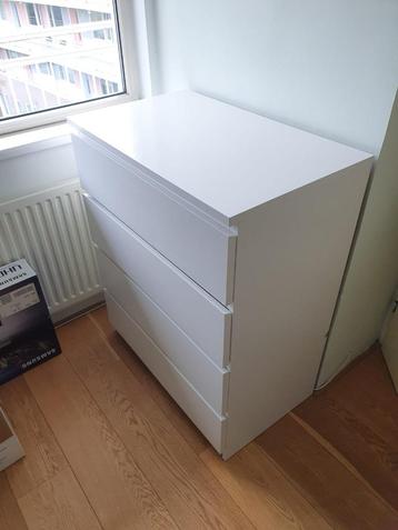 IKEA MALM - White, 4 drawers / Wit, 4 lades