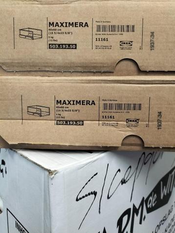 Ikea Maximera 503.193.50 lades nieuw nog in doos, 2 voor 1 - afbeelding 1 Ikea Maximera 503.193.50 lades nieuw nog in doos, 2 voor 1 - afbeelding 1