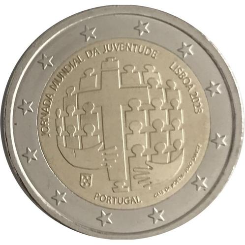 De Speciale 2 Euro PORTUGAL 2023 "Jongerendagen Lissabon". ., Postzegels en Munten, Munten | Europa | Euromunten, 2 euro, Portugal