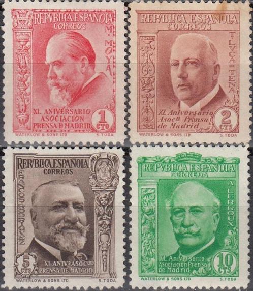 Spanje -SP1.06- 1936 - 40 Jaar Madrid Pers Associatie, Postzegels en Munten, Postzegels | Europa | Spanje, Postfris, Verzenden