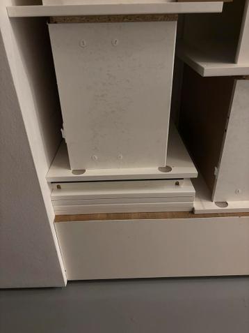 Ikea Besta lades, frontjes hoogglans wit & glazen fronten - afbeelding 3 Ikea Besta lades, frontjes hoogglans wit & glazen fronten - afbeelding 3