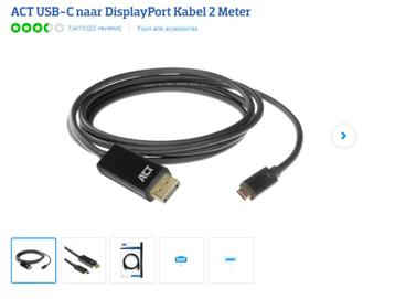 USB -C naar DisplayPort