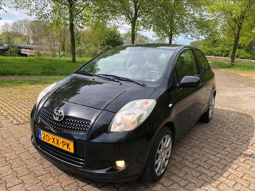 Toyota Yaris 1.3 16V Vvt-i 3DR Luna 2008 Zwart LEER, Auto's, Toyota, Particulier, Yaris, ABS, Airbags, Airconditioning, Bluetooth