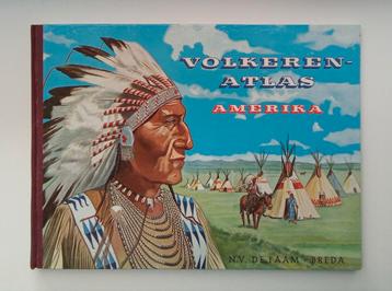 Volkeren Atlas - Amerika - Plaatjes Album - Faam 1952