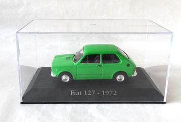 Fiat 127.  1972 schaal 1/43.  Groen