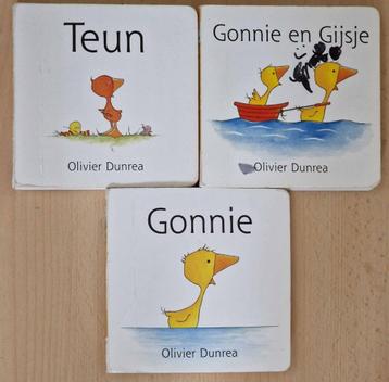 Gonnie & vriendjes,peuters, €4,50/st of €18 alledrie inkl
