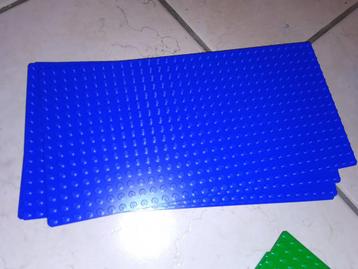 Lego baseplates, grond platen, plaatjes 16x32 - (2748)