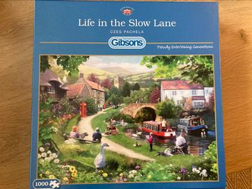 Gibsons puzzel - 1000 stukjes - Life in the Slow Lane