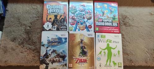 Wii fit & board, Zelda, Pikmin, guitar hero 3, mario, kart, Spelcomputers en Games, Games | Nintendo Wii, Vanaf 3 jaar, Ophalen of Verzenden