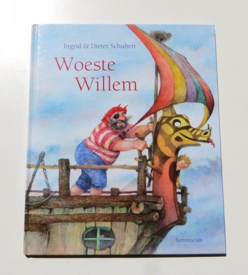 Prenten Lemniscaat 2323: Ingrid Schubert  - Woeste Willem 4+, Boeken, Kinderboeken | Kleuters, Zo goed als nieuw, Non-fictie, 4 jaar