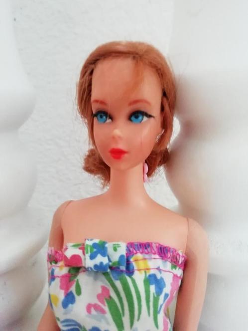 Vintage Talking Nape Curl Barbie Titian Mexico, Kinderen en Baby's, Speelgoed | Poppen, Gebruikt, Barbie, Verzenden