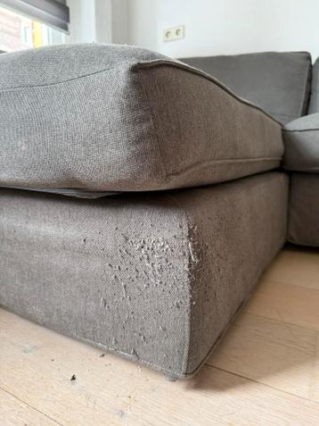Bank IKEA KIVIK 3-zits grijsgroen inclusief hocker - afbeelding 6 Bank IKEA KIVIK 3-zits grijsgroen inclusief hocker - afbeelding 6