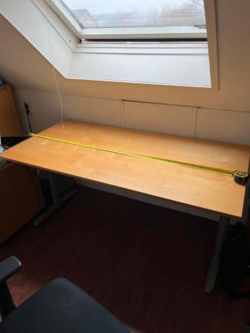 Ikea Bureau 80x160 - In hoogte verstelbaar - afbeelding 2 Ikea Bureau 80x160 - In hoogte verstelbaar - afbeelding 2
