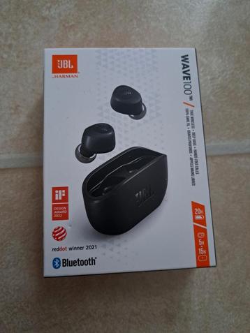 JBL draadloze oordopjes WAVE100