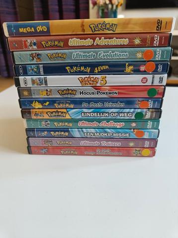 Pokemon DVD Selectie (12 DVD'S)