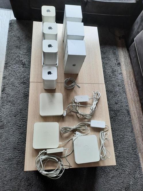 5 x Apple Airport Extreme routers, diverse modelen., Computers en Software, Routers en Modems, Zo goed als nieuw, Ophalen
