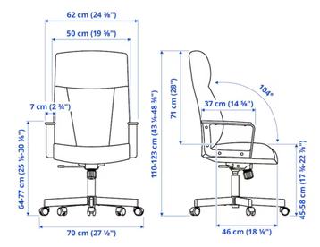 Bureau Hoek + Stoel Ikea Bekant + Milberget - afbeelding 6 Bureau Hoek + Stoel Ikea Bekant + Milberget - afbeelding 6