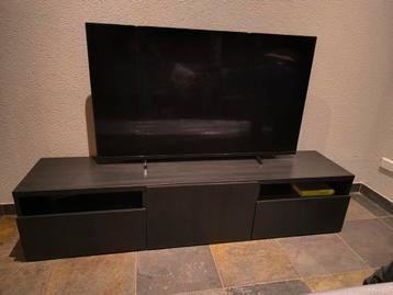 Tv- meubel Ikea BESTÅ zwart - afbeelding 1 Tv- meubel Ikea BESTÅ zwart - afbeelding 1
