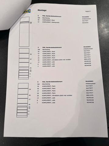 Grote IKEA PAX kledingkast met schuifdeuren - 500x236 cm - afbeelding 7 Grote IKEA PAX kledingkast met schuifdeuren - 500x236 cm - afbeelding 7