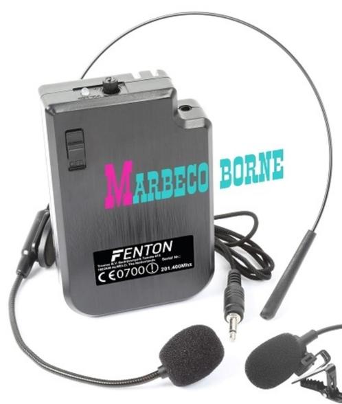 Draadloze Bodypack, VHF Microfoon Fenton 201.400 Mhz, Muziek en Instrumenten, Microfoons, Nieuw, Overige typen, Draadloos, Ophalen of Verzenden