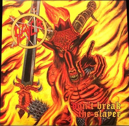Slayer: Don't break the slayer 2 lp gekleurd vinyl, Cd's en Dvd's, Vinyl | Hardrock en Metal, Zo goed als nieuw, Ophalen of Verzenden