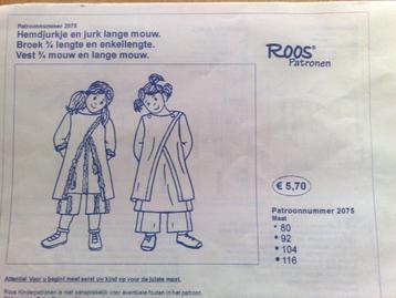 22 x Roos patronen voor jongens en meisjes (4) , €1. p/st